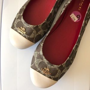 Very Classy COACH Slip-on Flats